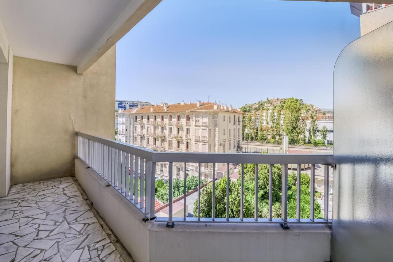 Greeter-Appartement Lumineux Avec Vue Sur La Mer 尼斯 外观 照片