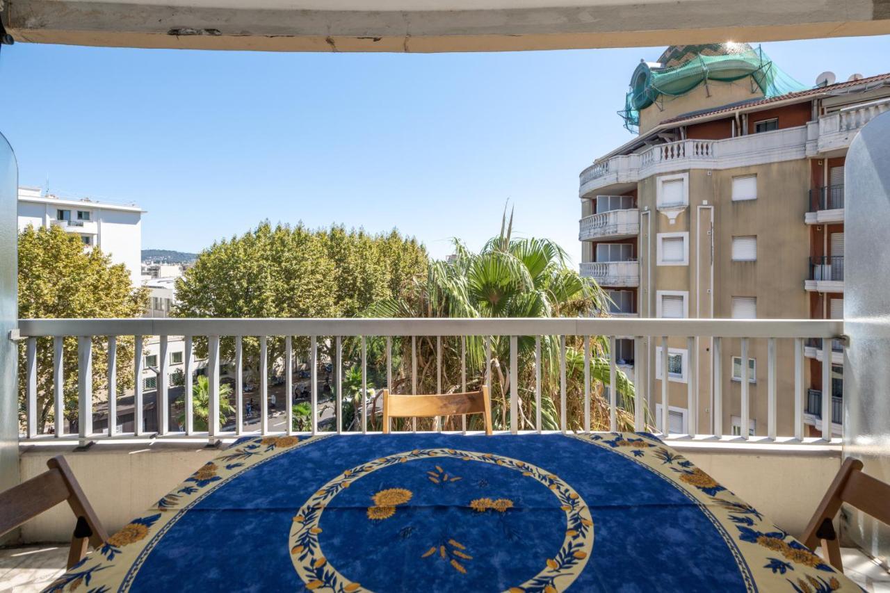 Greeter-Appartement Lumineux Avec Vue Sur La Mer 尼斯 外观 照片